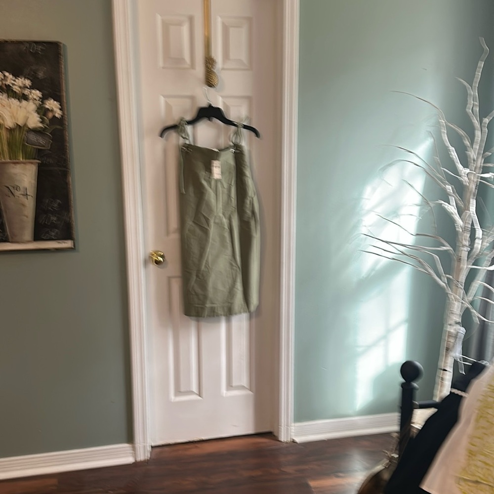 Cotton mini dress